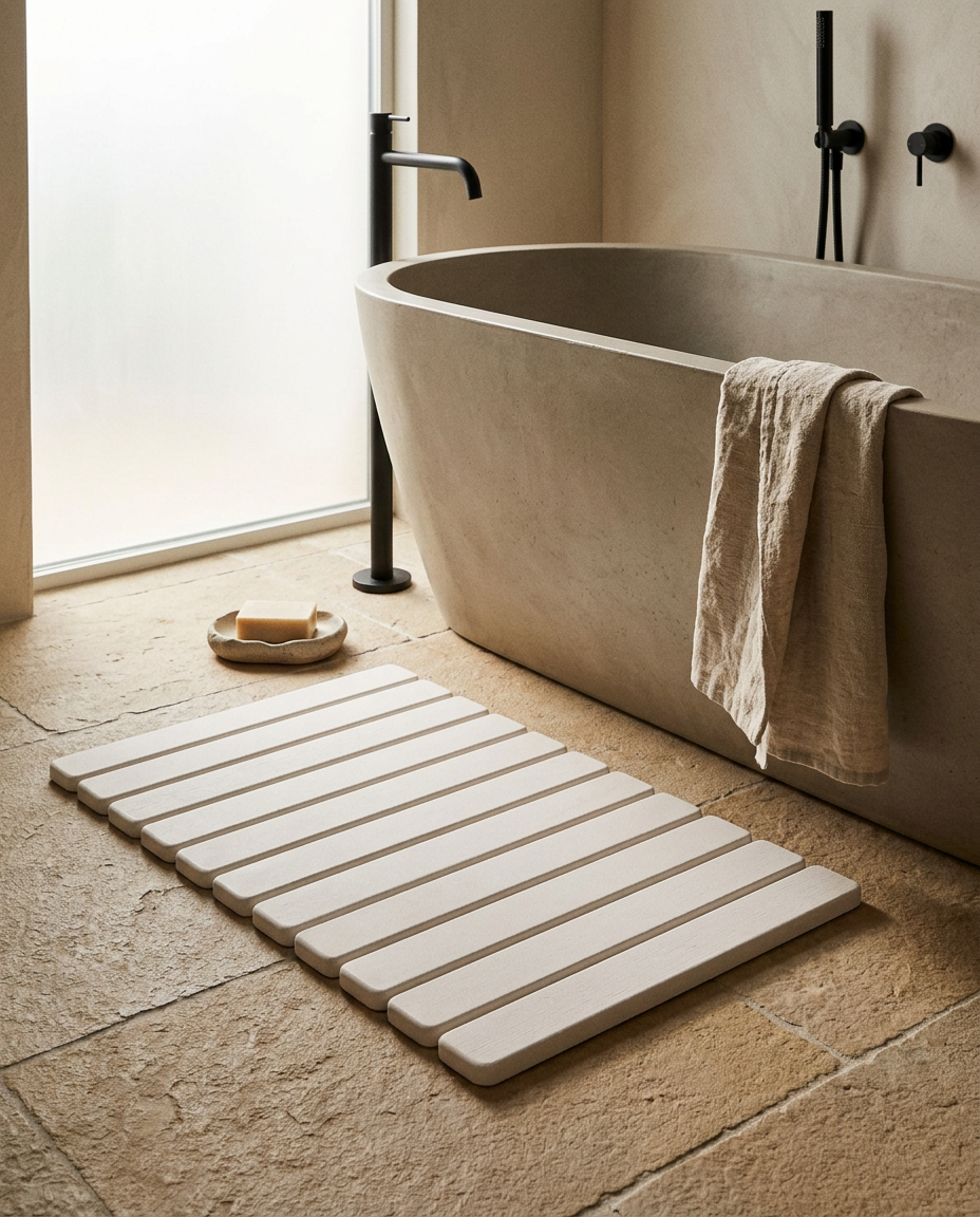 Stone Door Mat | Modern Dirt and Water Resistant Entry Mat For Indoors and Outdoors