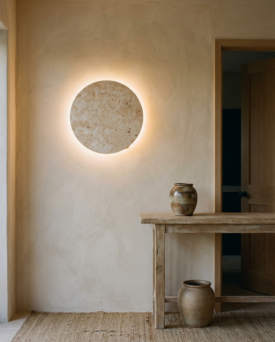 Stone Wall Sconce | Modern Minimalist Wall Light