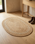 Jute Door Mat | Modern Dirt and Water Resistant Entry Mat