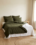 Stone Washed Linen Duvet Cover Set | Linen Bedding Set