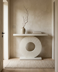 40in Solid Wood Accent Furniture | Modern Nordic Occasional Table For Living Room and Bedroom